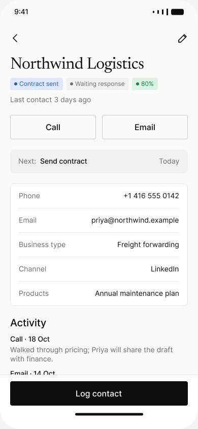 Sealer on iPhone: a prospect